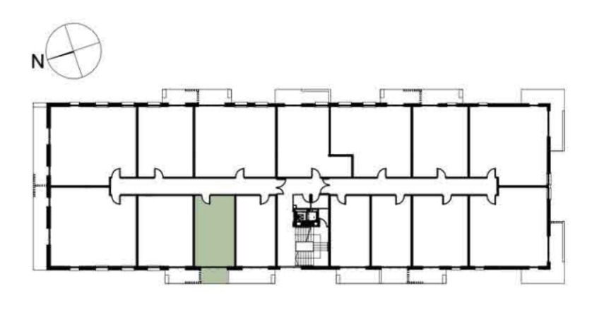 Location the flat on the floor.