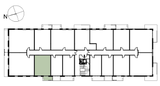 Plan of the flat.